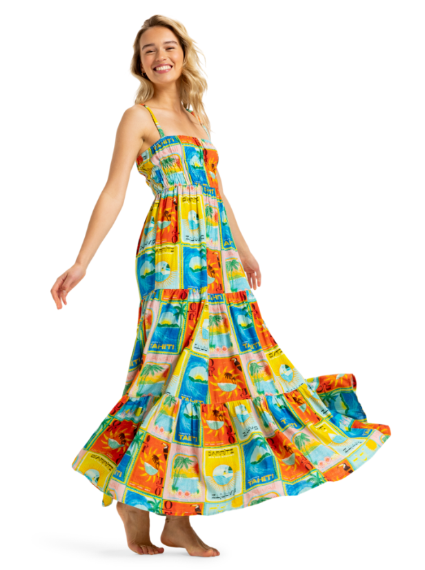 Atlas Sunshine Costline Maxi Womens Dress