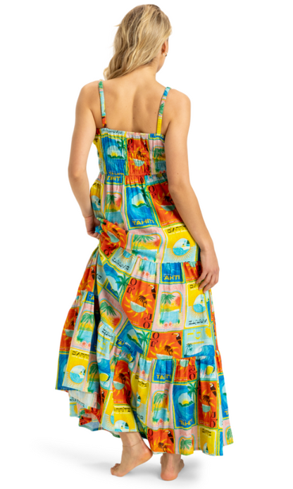 Atlas Sunshine Costline Maxi Womens Dress