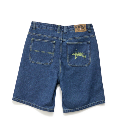 Emb Denim Standard Short