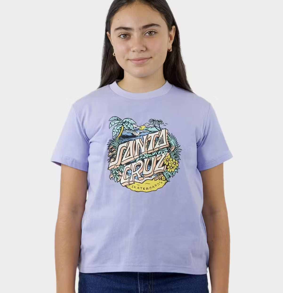 Aloha Dot Front Tee Short Sleeve