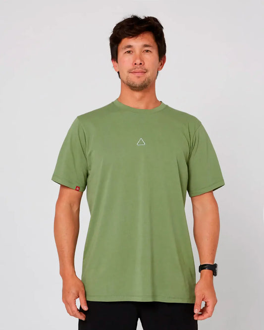Stitched Tee Olive
