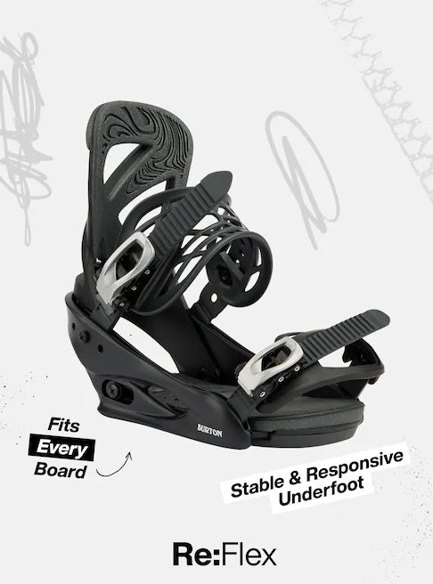 Mens Burton Cartel Re:Flex Snowboard Bindings