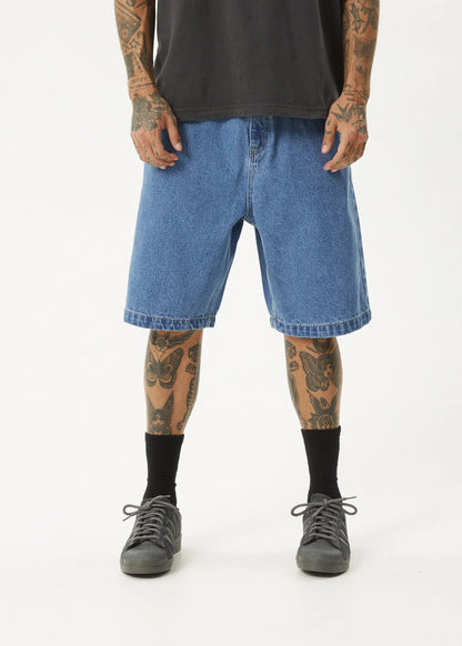 Lil C Denim Baggy Shorts 22''