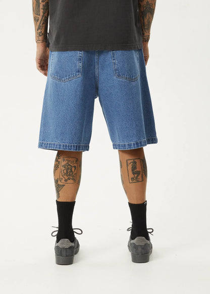 Lil C Denim Baggy Shorts 22''