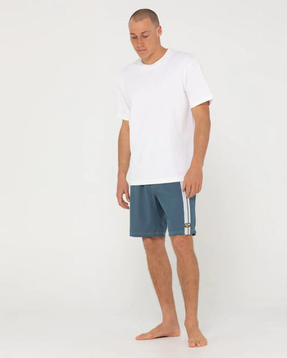 Burnt Rubber Fitted Boardshort