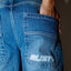Flip Mommy Low Rise Wide Leg Denim Jean