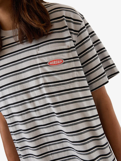 Chalice Stripe Pocket Tee