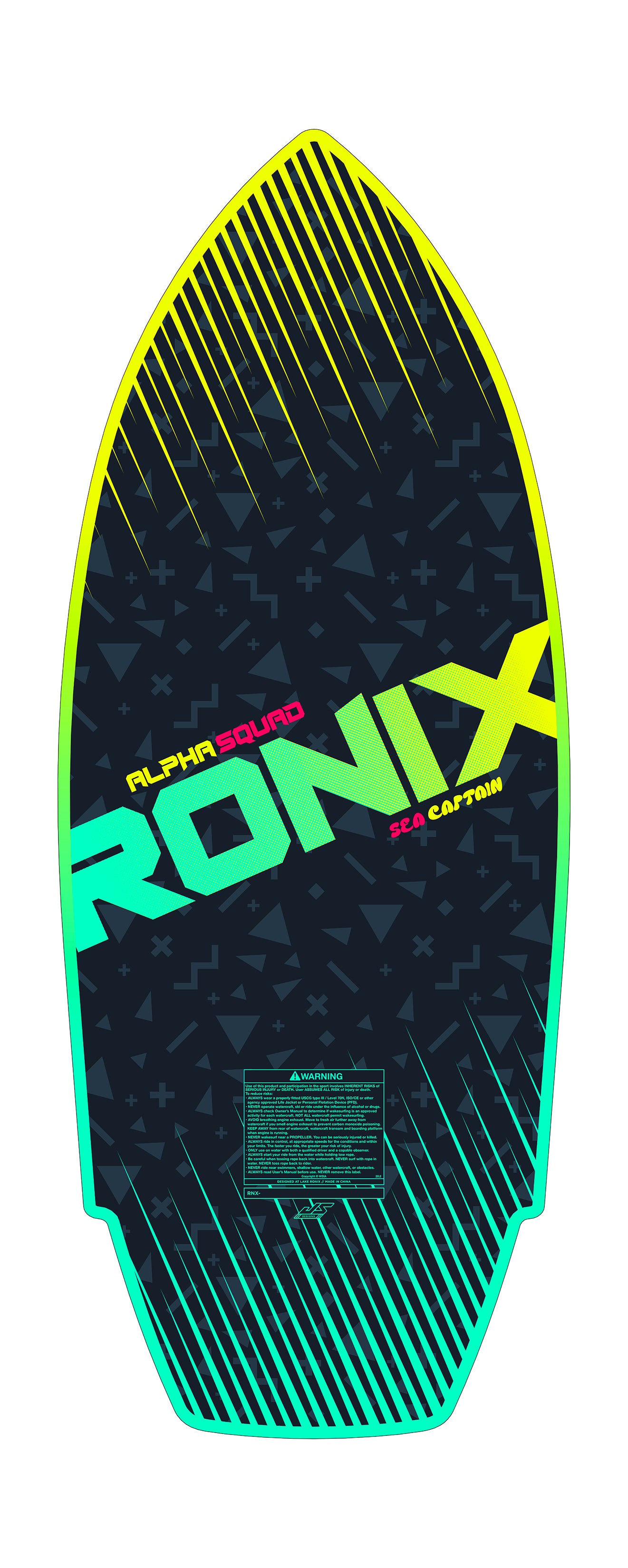 2026 Ronix Alpha Squad Sea Captain