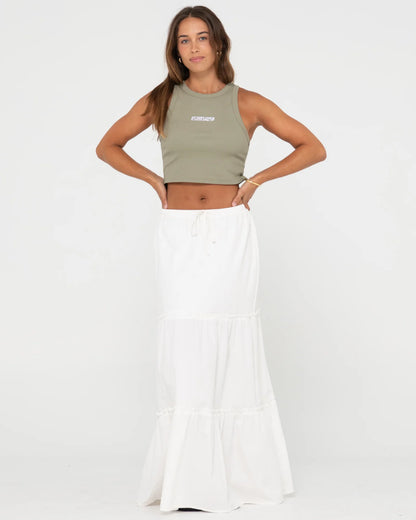 Violetta Low Rise Maxi Skirt