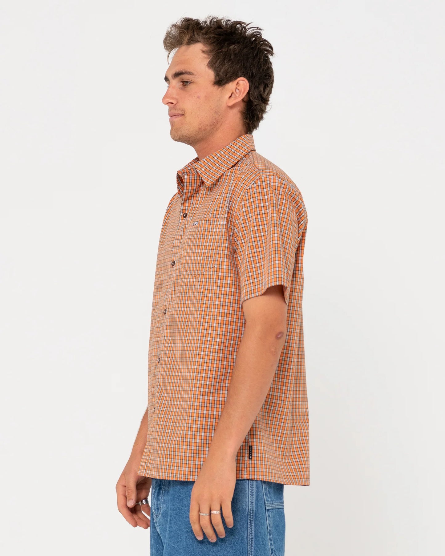 Datsun Check Short Sleeve Shirt