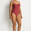 spinnaker u bar bandeau one piece