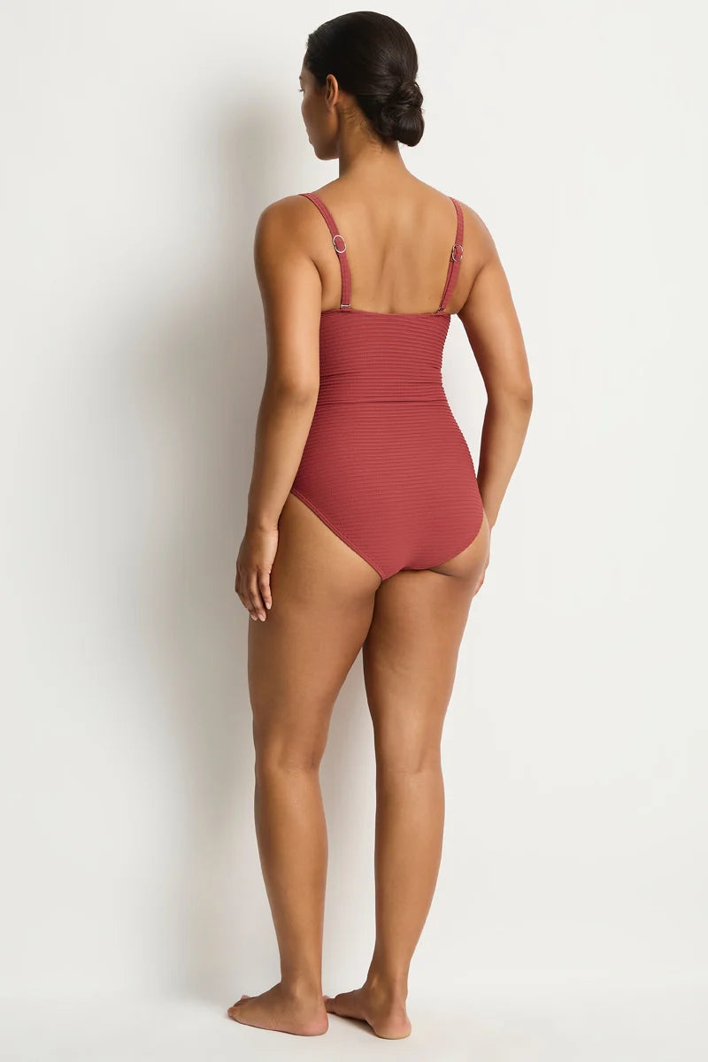 spinnaker u bar bandeau one piece
