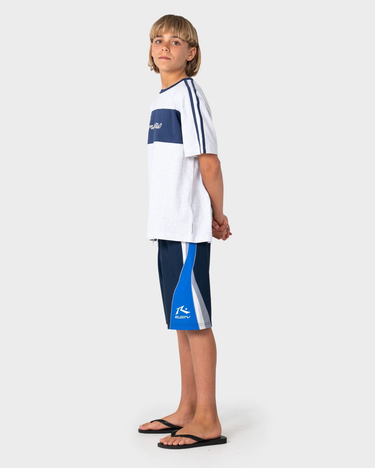 PLOT TWIST FIXED WAIST BOARDSHORT BOYS