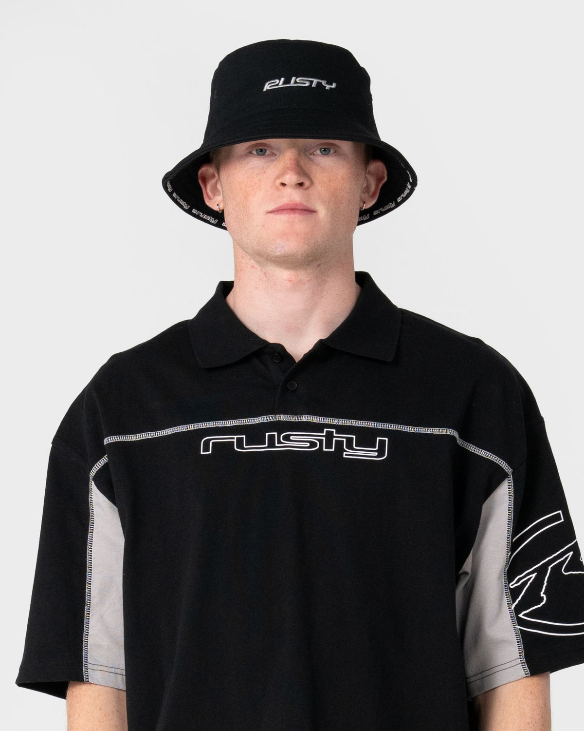 BLACK LIST REVERSIBLE BUCKET HAT
