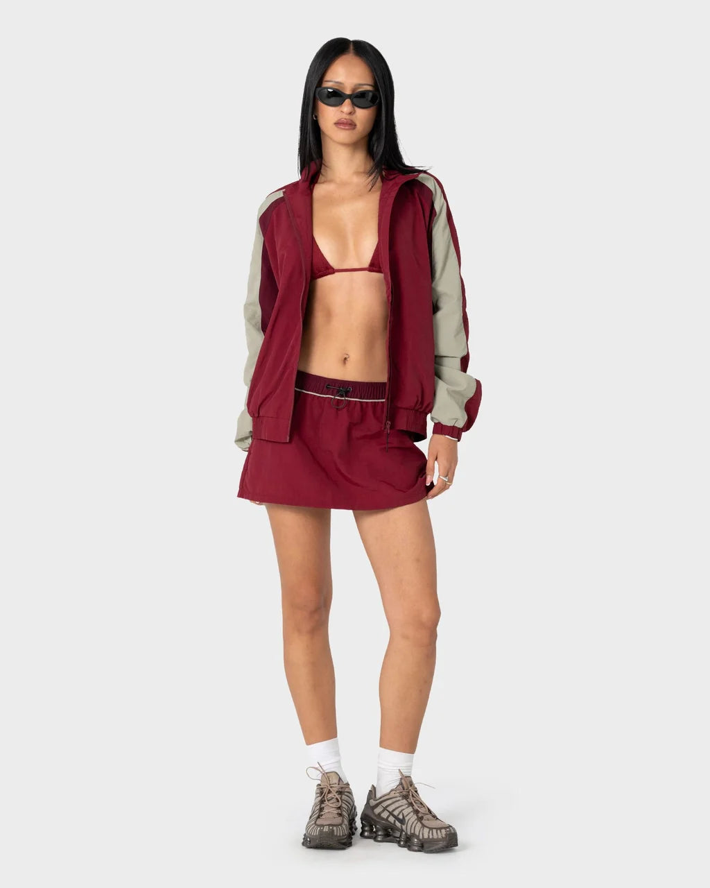 BREEZY WIND CHEATER ZIP THROUGH JACKET