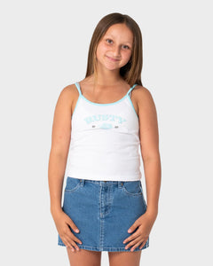 WHITE / BLUE