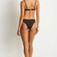 de luxe ruched balconette bra top