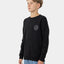 Check Waste Dot Mono Reflect Sweater