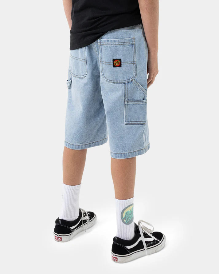 CLASSIC DOT CARPENTER JEAN SHORT
