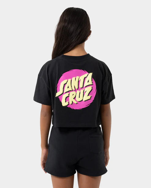 STYLE DOT SHORT SLEEVE SHORT SLEEVE CROP