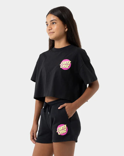 STYLE DOT SHORT SLEEVE SHORT SLEEVE CROP
