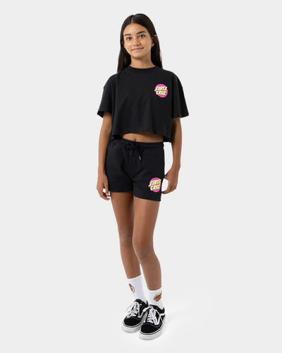 STYLE DOT SHORT SLEEVE SHORT SLEEVE CROP