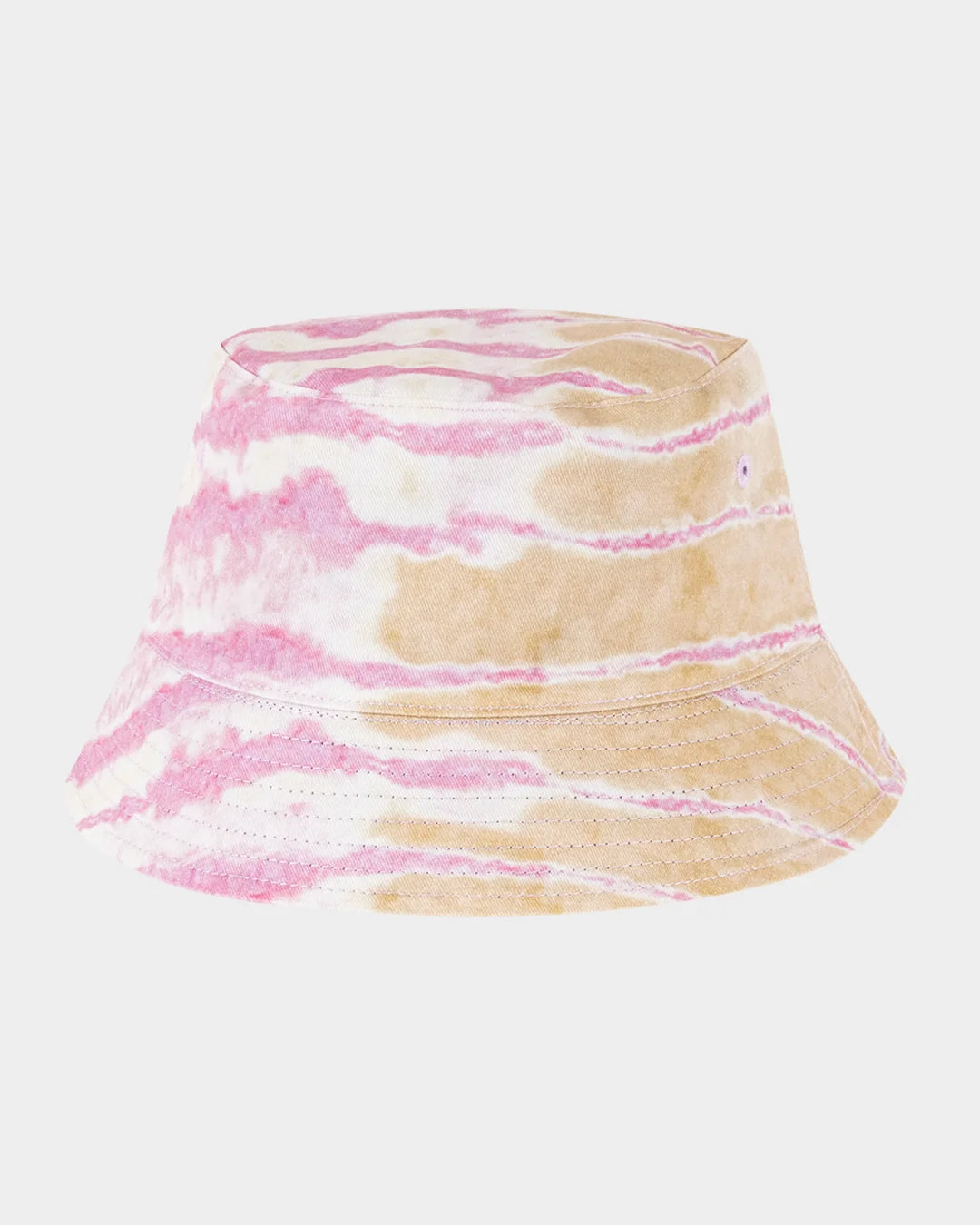 STRANGE CHECK DOT REVERSIBLE BUCKET HAT