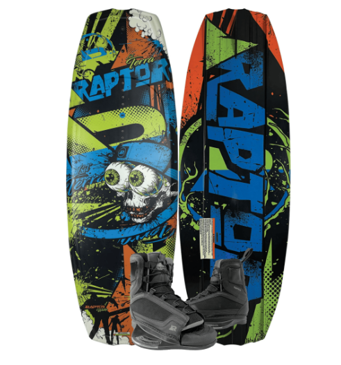 Raptor Lil Terror Wakeboard with Process Boots SIZE 5-8