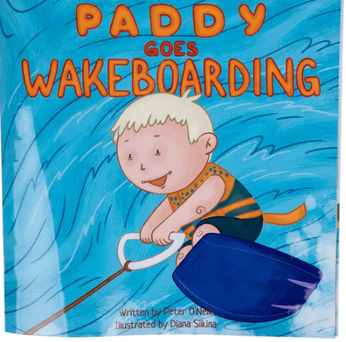 Paddy goes Wakeboarding Kids Book