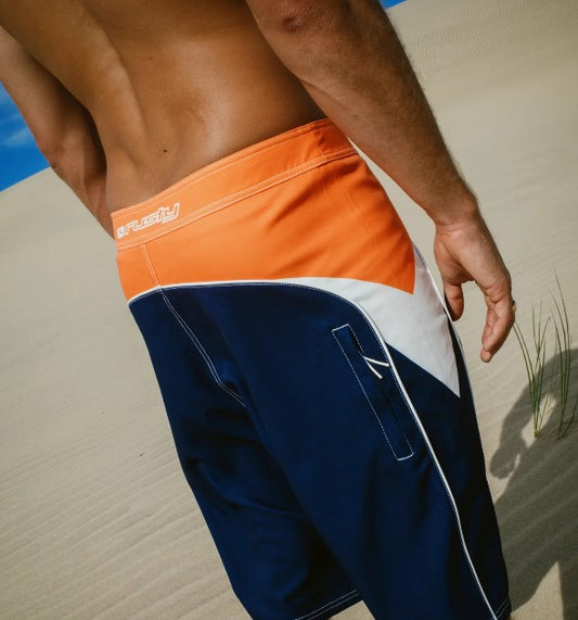 Straight Pipe Fixed Waist BoardShort