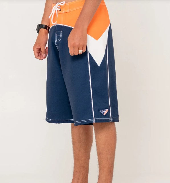 Straight Pipe Fixed Waist BoardShort