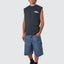 Shadowless Merch Fit Muscle Tee - Ebony