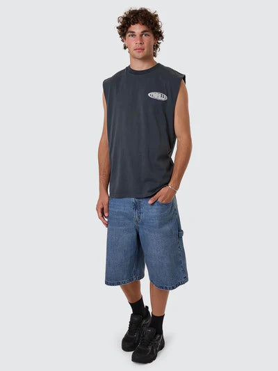Shadowless Merch Fit Muscle Tee - Ebony