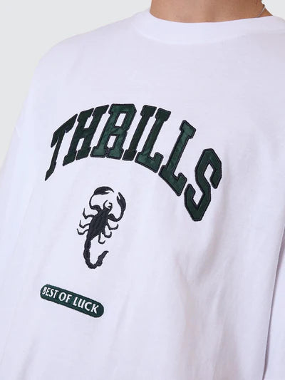 Los Stingers Box Fit Oversize Tee - White