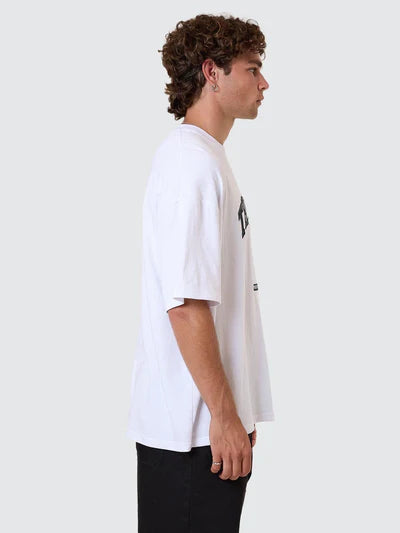 Los Stingers Box Fit Oversize Tee - White