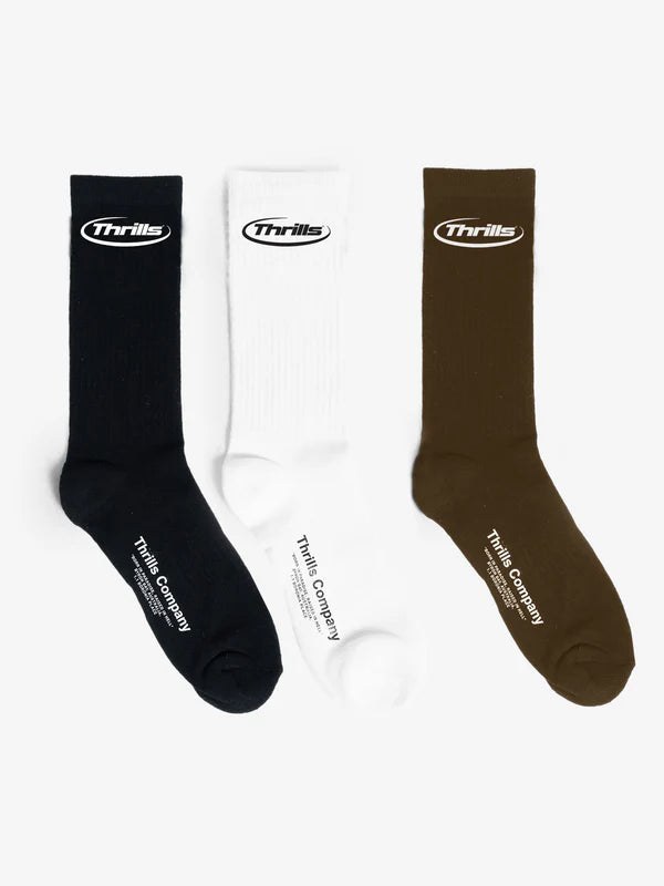 Pharm 3 Pack Sock