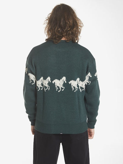 Chariot Rides On Crew Knit