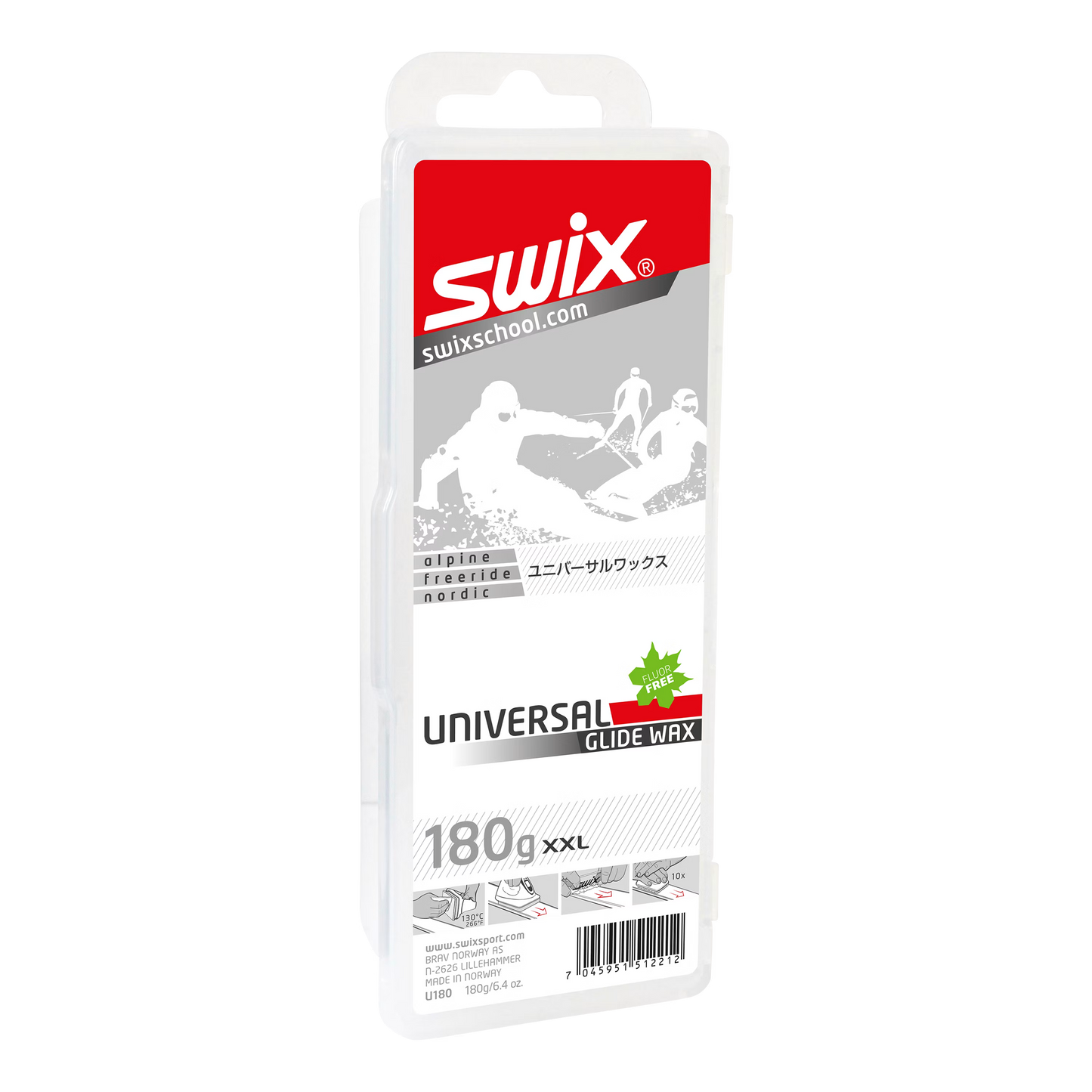 SWIX U180 UNIVERSAL GLIDE WAX