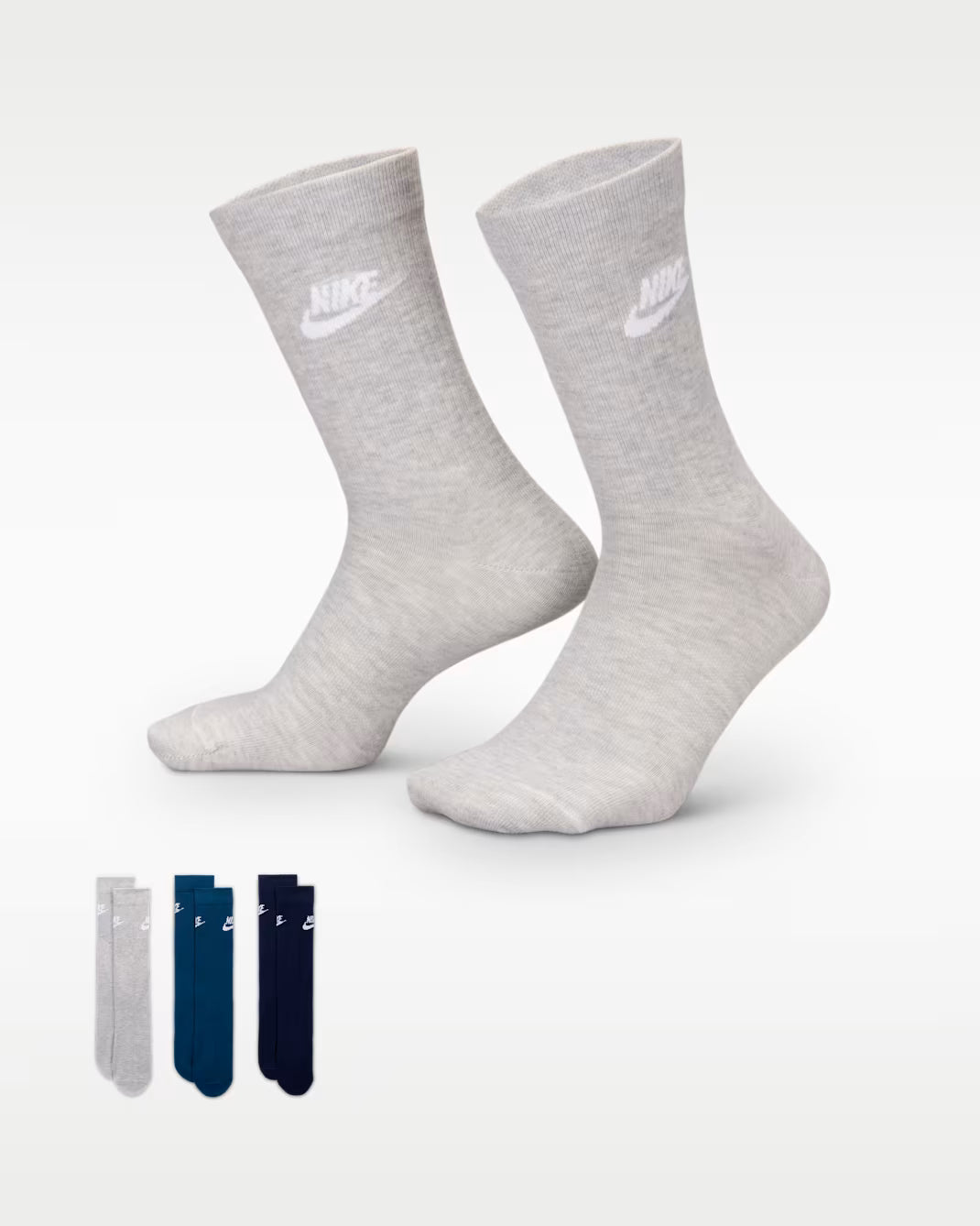 Nike Sportswear Everyday Essential Crew Socks (3 Pairs)