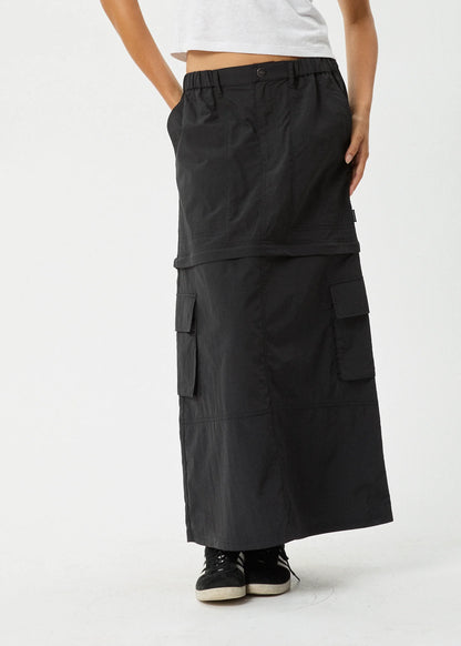 Instinct Recycled Zip Off Maxi Skirt