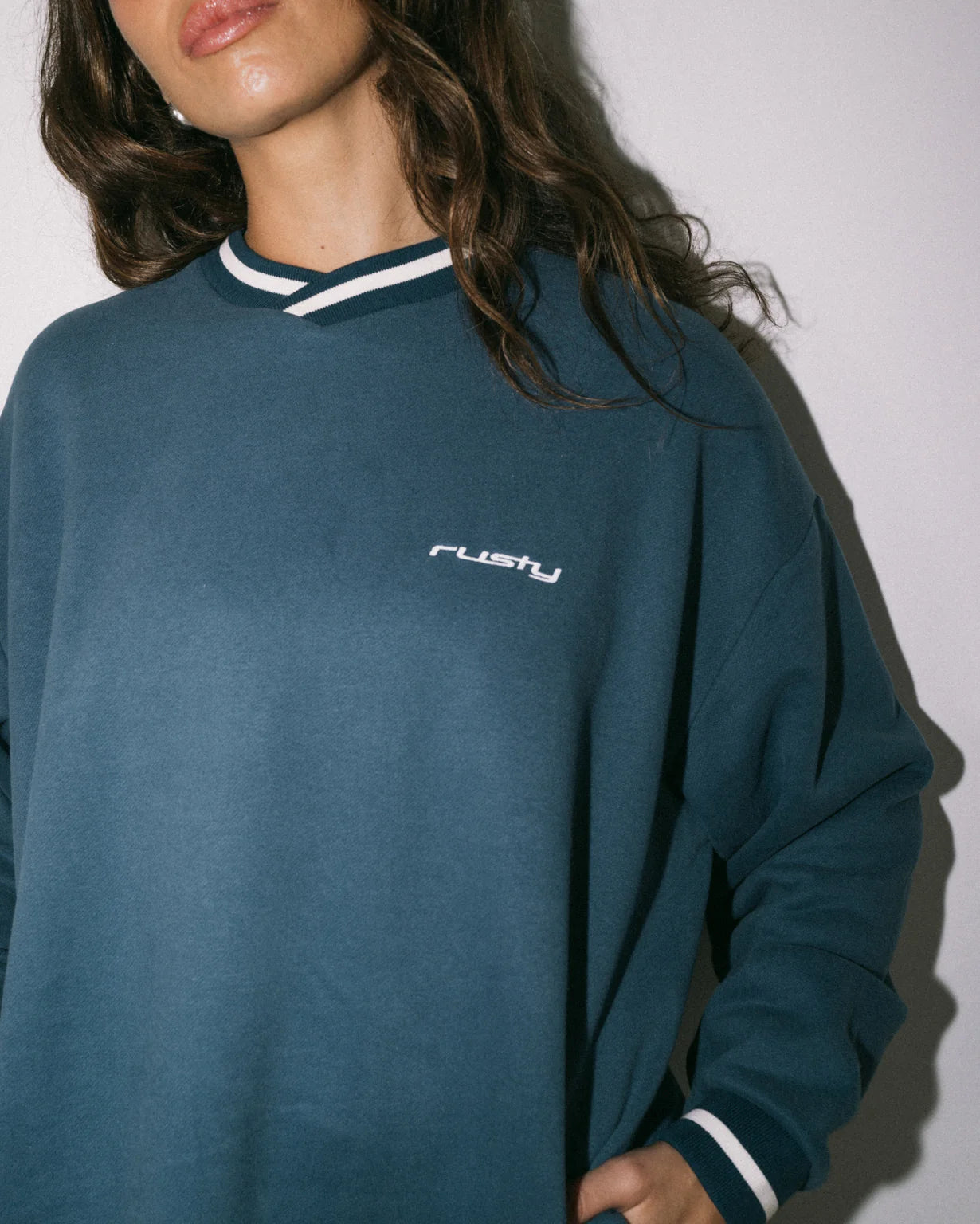 South Oversize Crew Fleece