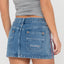 FLIP MOMMY LOW RISE MINI DENIM SKIRT