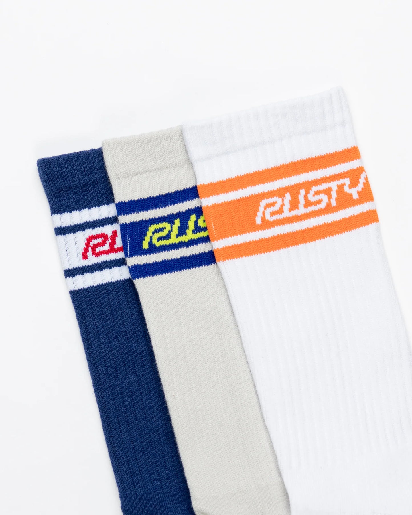 Pit Crew Mid Calf 4-Sock Pk