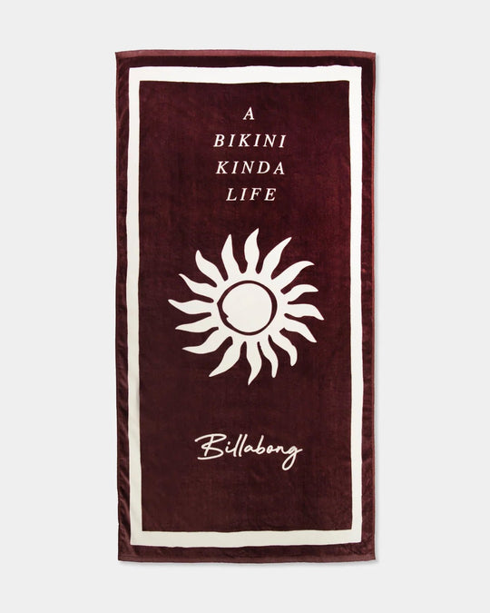 A BIKINI KINDA LIFE TOWEL