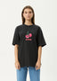 Abiza - Recycled Retro Fit Tee - AfendsM254004-STONE BLACK-L