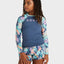 ACTIVE FLORAL RG LS LYCRA - RoxyERGWR03473 - VINTAGE INDIGO TROPICAL ADVENT - 8/S