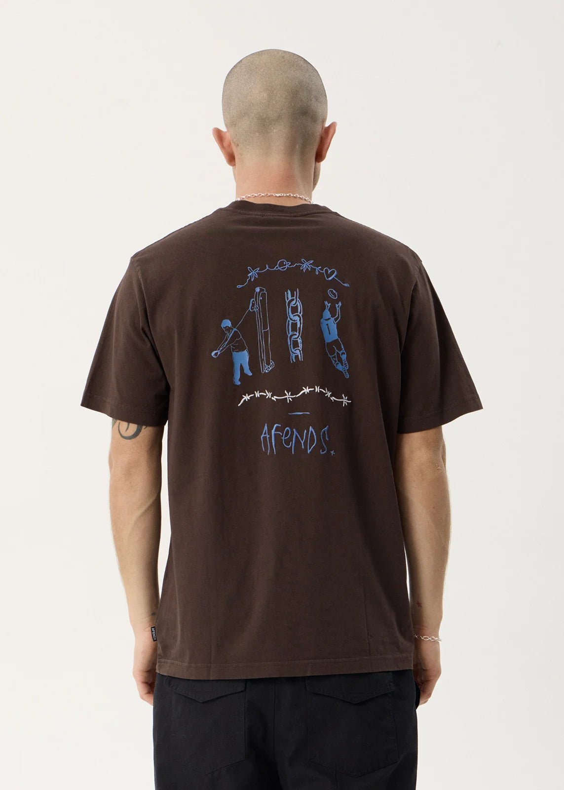 Activities - Recycled Retro Tee -AfendsM263015-WASHED COFFEE-XS