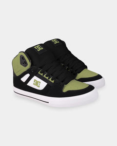 Black/olive/white