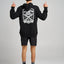 Ahoy Fkrs Sheild Hooded Pullover - The Mad HueysH225M08004 - BLK - Black - L