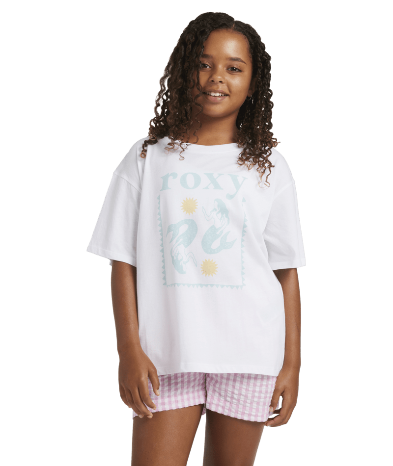 ALL OUT TEE - Roxy26SK354570 - WHITE - 8/S